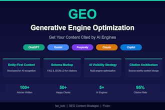 write GEO optimized content to rank on chatgpt gemini and perplexity