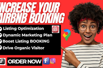 boost airbnb booking, airbnb marketing, vrbo, airbnb promotion, airbnb listing