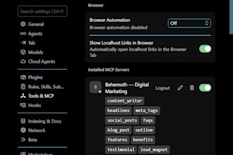 create mcp tools for claude ai, cursor and ai automation workflows