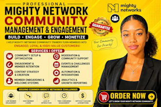 do mighty networks online course setup mighty networks online course community