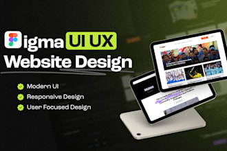 design modern sports club or sports academy website UI UX in figma