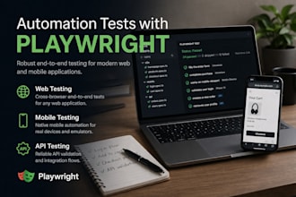 create automation tests with playwright