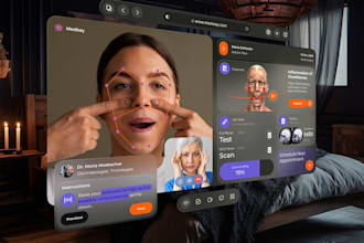 build VR virtual office, VR fitness studio, 3d ar web app, ar ecommerce vr tryon