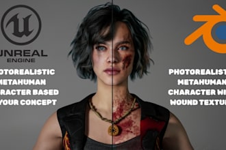 create 3d metahuman character ue5 digital human facial rig arkit ai avatar