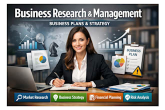 assist in business plans, strategy and research projects