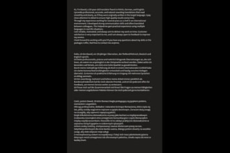 translate and write any text