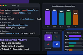 build machine learning, deep learning, and data science projects in python and r