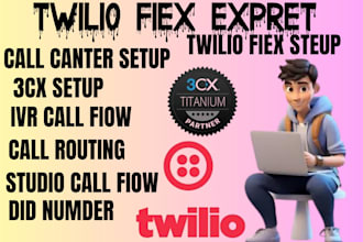 build and automate your twilio flex call center with IVR, sip and smart routing
