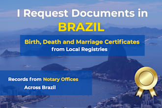 request documents from brazilian notary