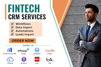 fintech crm intapp wealthbox creatio crmone smartico infor folk attio affinity