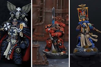 sculpt 3d miniatures tabletop figurines 3d models dnd warhammer for 3d printing