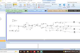 perform chemical process simulation and design in aspen hysys