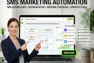set up SMS marketing for shopify with postscript, attentive, smsbump