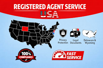 be your registered agent in delaware or wyoming for llc formation