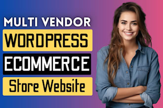 build multi vendor ecommerce marketplace website or multivendor website