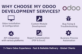 odoo setup and customization