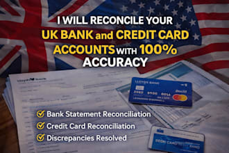reconcile your uk bank and credit card accounts with 100 percent accuracy