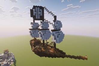 build a minecraft structure