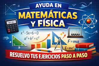 resolvere ejercicios de matematica y fisica paso a paso
