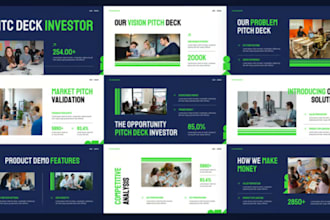 design investor pitch deck design for startups vc fundraising deck ppt or canva