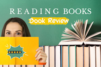 your book, ebook, amazon kindle books,  KDP and provide honest review report