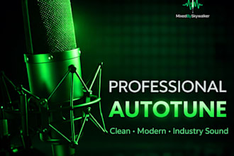 professionally autotune your vocals to an industry sound