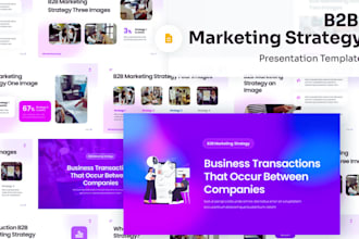 design sales pitch deck presentation b2b slides for proposals marketing strategy