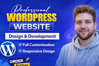 be your full stack website developer, wordpress website that load fast with SEO