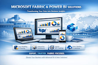 build scalable data solutions using microsoft fabric and power bi