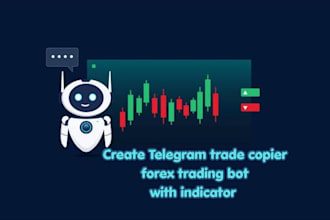 develop forex trading bot, telegram trade copier bot or signal copier eas