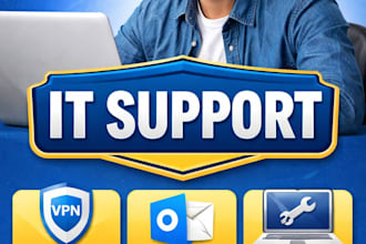 fix windows, vpn, outlook, teams and technical issues