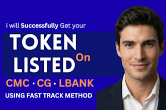 fast track token listing on coinmarketcap coingecko and trust wallet