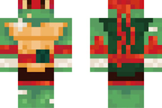create or edit a minecraft skin for you