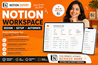 build custom notion expert for notion template and notion design notion expert