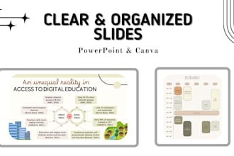 create clean and professional presentations