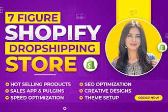 build a high converting 7 figure shopify dropshipping store