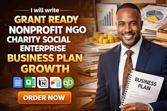 write grant ready nonprofit ngo charity social enterprise business plan growth