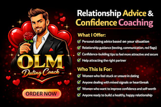 be your relatable relationship advice, confidence builder, dating coach