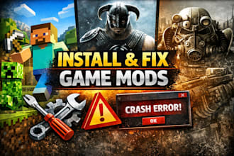 install and fix mods for your game