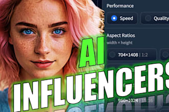 build realistic ai avater, ai influencer to promote your brand