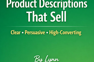 write high converting product descriptions