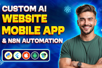 develop ai mobile app, ai chatbot, android ios app, ai agent and automation