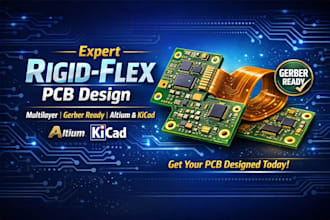 do rigid flex or flexible pcb multilayer manufacturing ready gerber altium kicad
