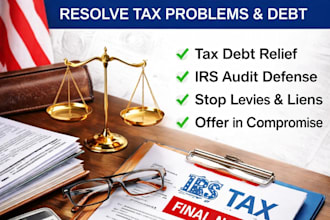resolve irs tax issues, audits, disputes, and tax debt fast