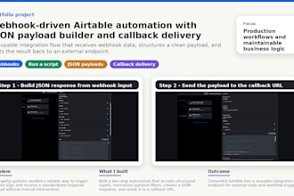 build airtable automations and API integrations