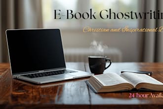 ghostwrite your christian and inspirational ebook
