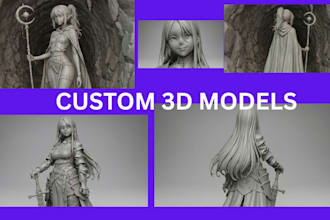 sculpt 3d printable model, fidget toy, action figure, dnd, cosplay stl