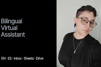be your bilingual virtual assistant for admin and organization