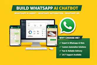 build whatsapp ai chatbot, whatsapp ai agent, whatsapp automation, whatsapp API