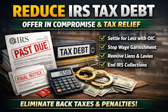 reduce irs tax debt with offer in compromise and tax relief